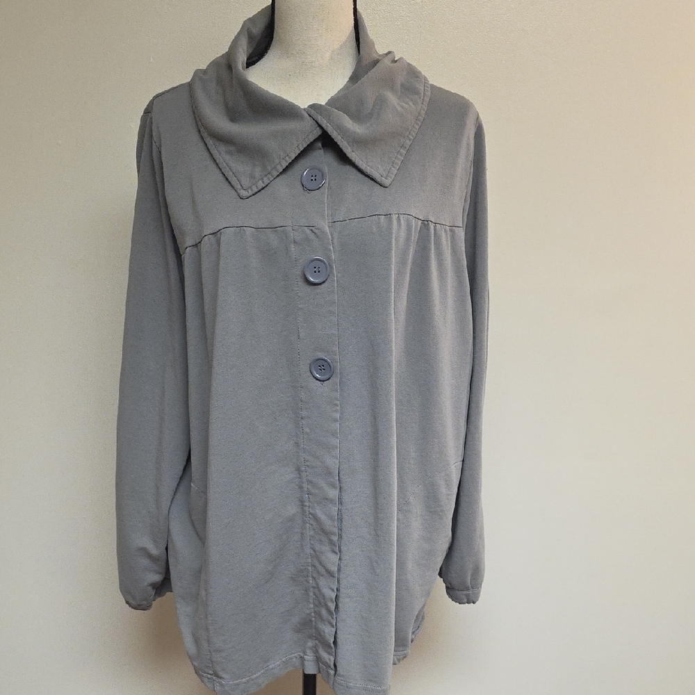 Venezia Gray Shacket #182